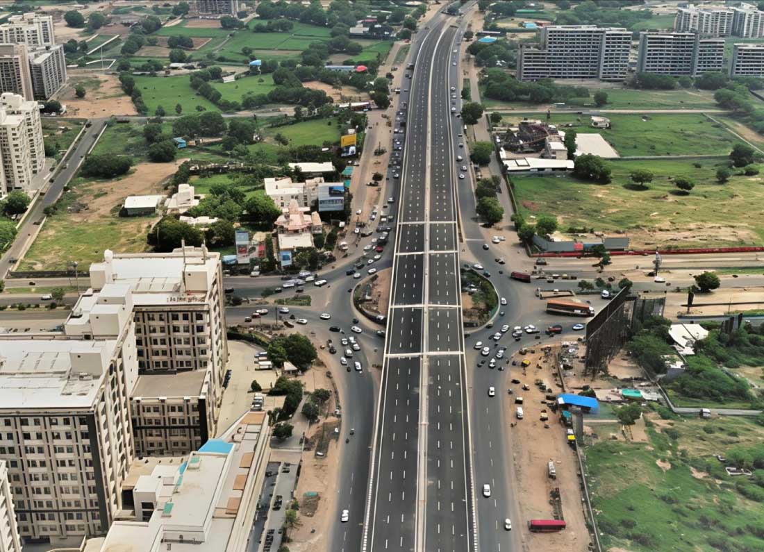 First choice of smart investors: Vaishnodevi Circle: Ahmedabad's future hub