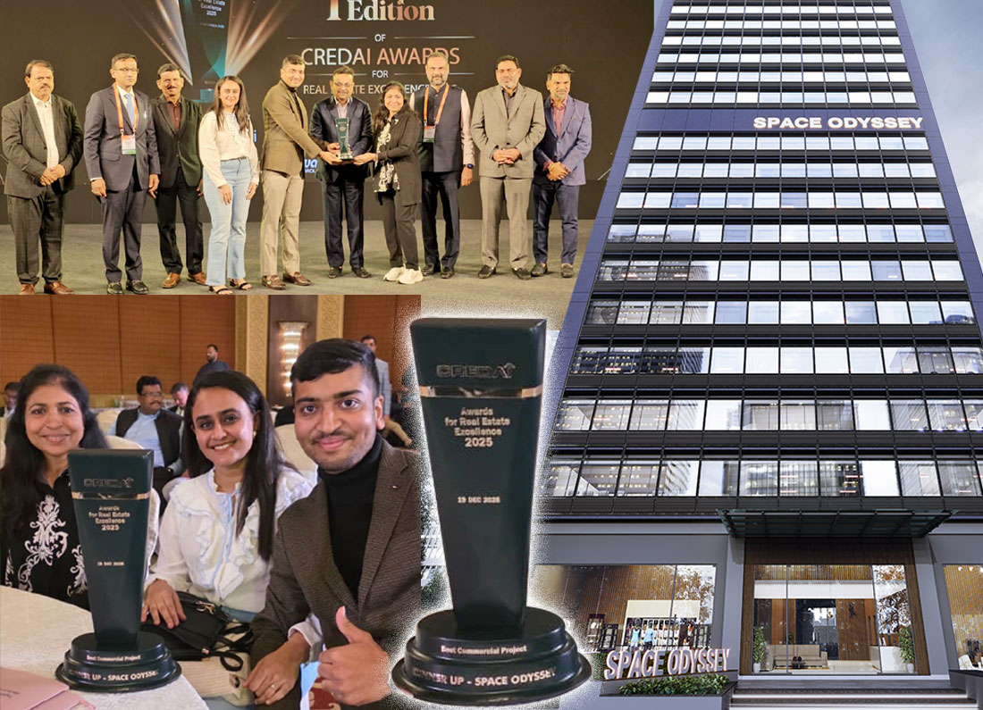 'Space Odyssey' beats metro cities to win CREDAI National Awards