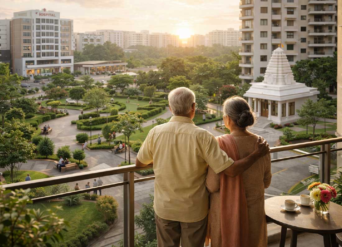 Location is an important factor in real estate projects for senior citizens.
